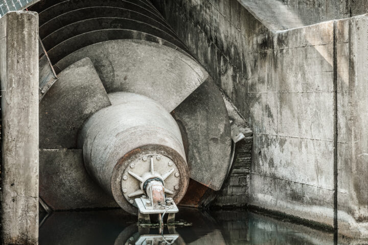 Turbina Della Centrale Idroelettrica